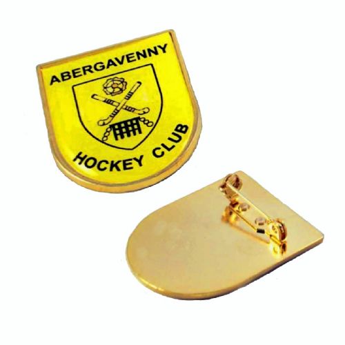 32x39mm premium gold shield badge